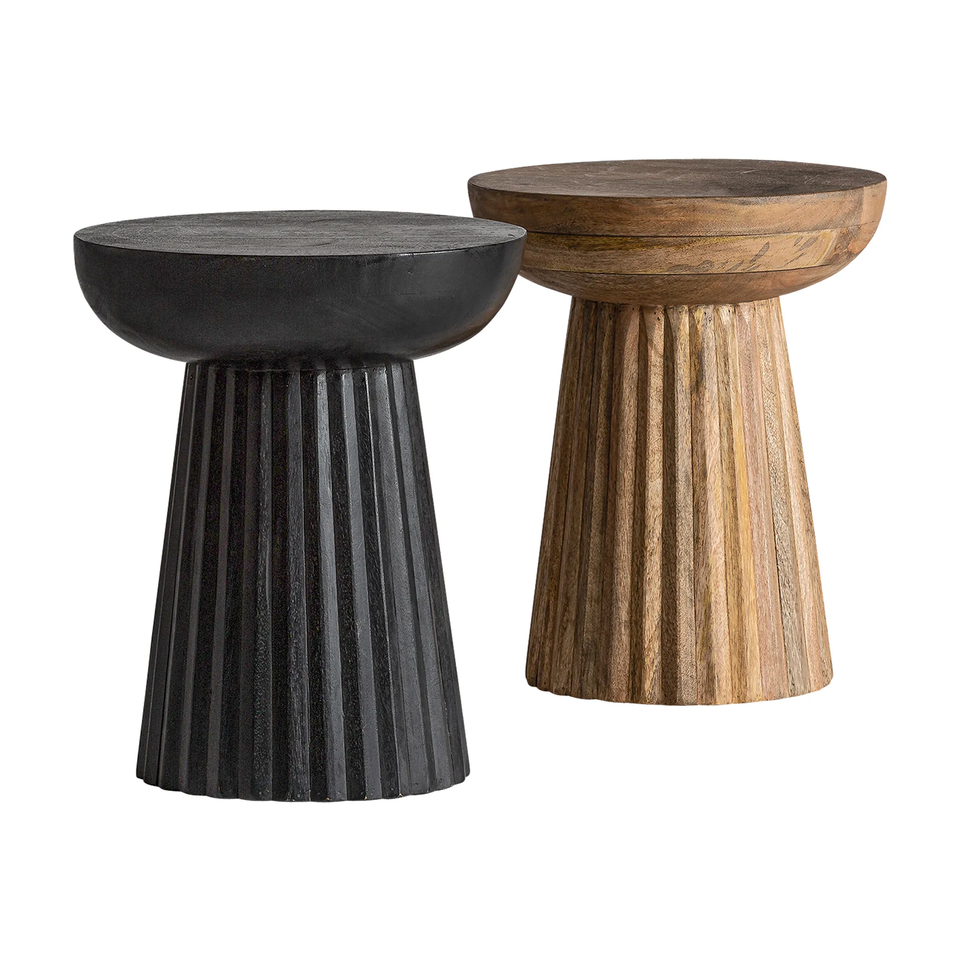 MESA AUXILIAR PLISSÉ WOOD - Imagen 4