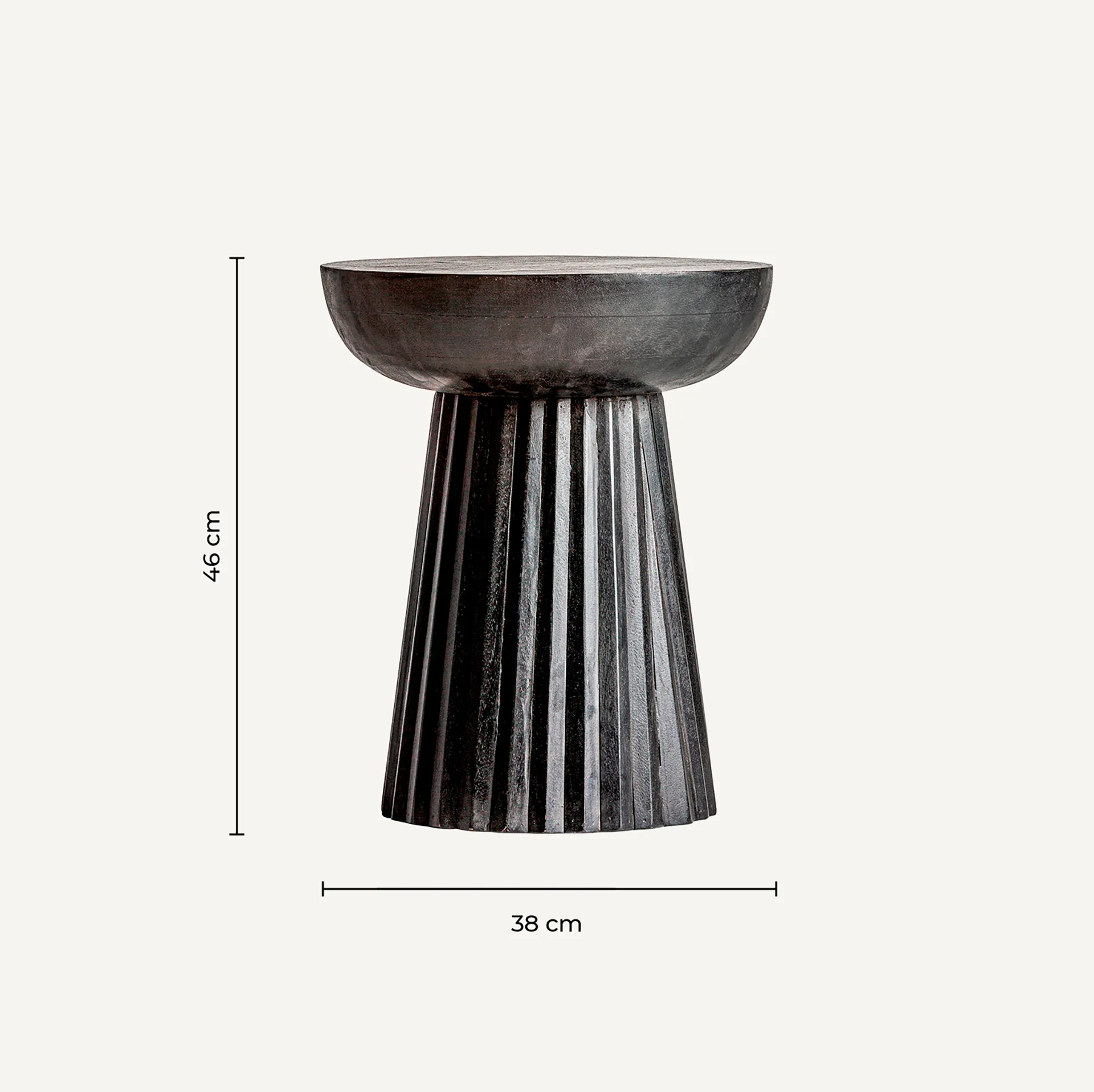 MESA AUXILIAR PLISSÉ WOOD - Imagen 9