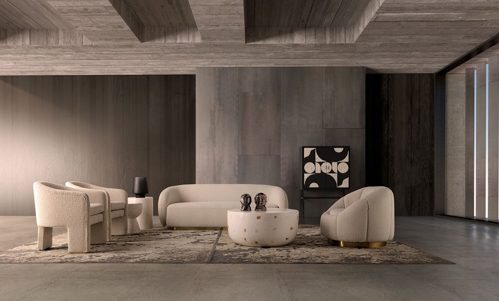 SILLÓN PRATI BOUCLÉ - Imagen 7