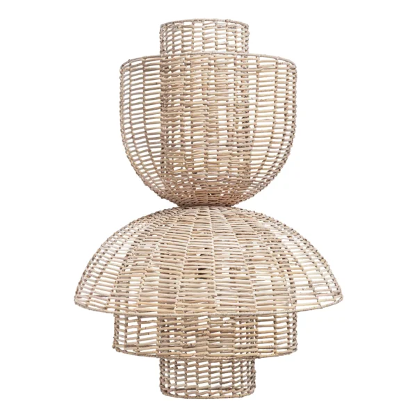 APLIQUE PLISSÉ RATTAN