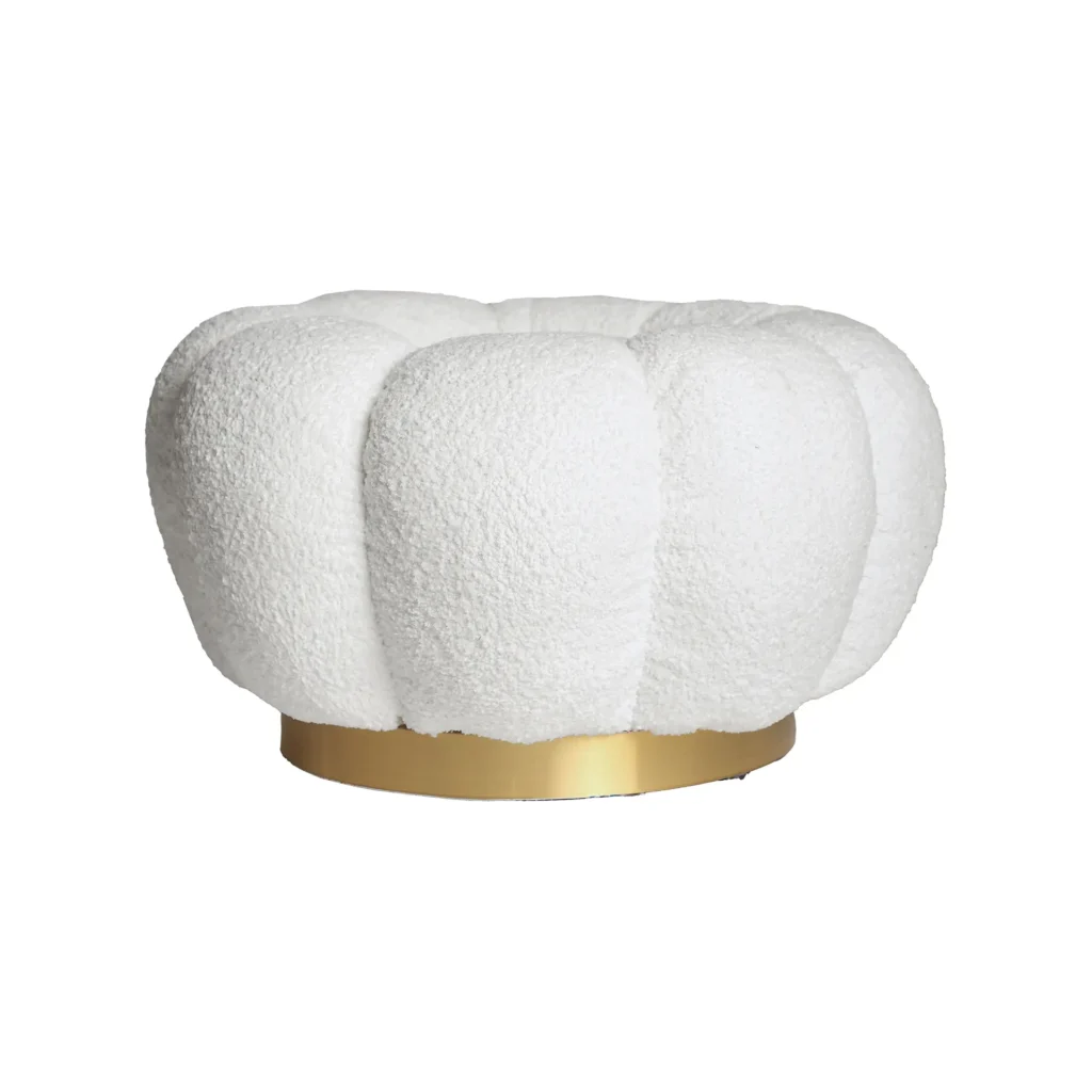 PUFF BOUCLÉ CREST
